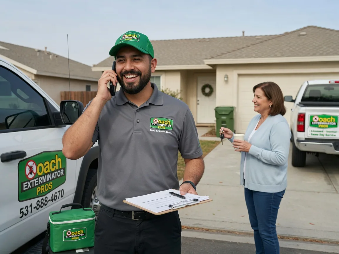Pest Control Roach Exterminator Old Fort, OH FAQs